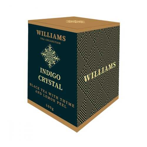 Чай Williams Indigo Crystal черный с чабрецом и цедрой лимона 100 г в Да