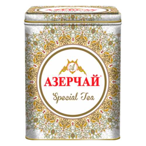 Чай зеленый Азерчай листовой special с белым узором 200 г в Да