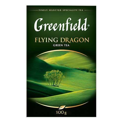 Чай зеленый листовой Greenfield Flying Dragon 100 г в Да