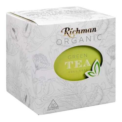 Чай зеленый Richman Green Tea FBOP 20 пак в Да