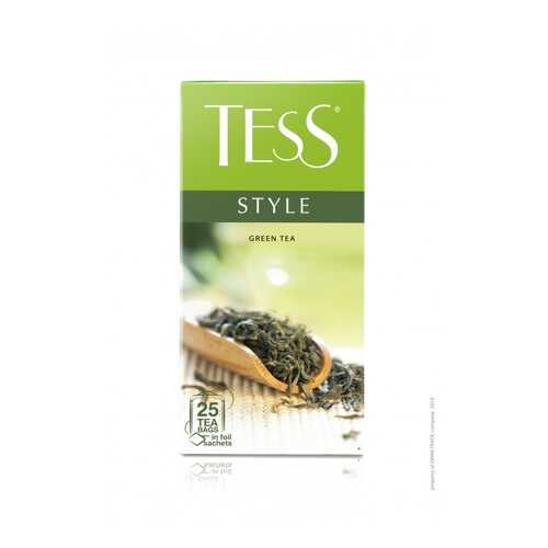 Чай зеленый Tess Style 25 пакетиков в Да