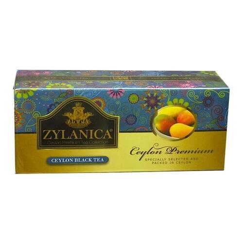 Чай Zylanica Ceylon Premium черный байховый с манго 25 пакетиков в Да