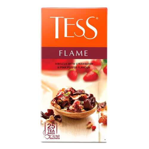 Чайный напиток Tess Flame 25 пакетиков в Да