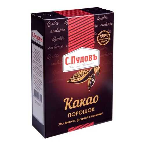 Какао-порошок С.Пудовъ 70 г в Да