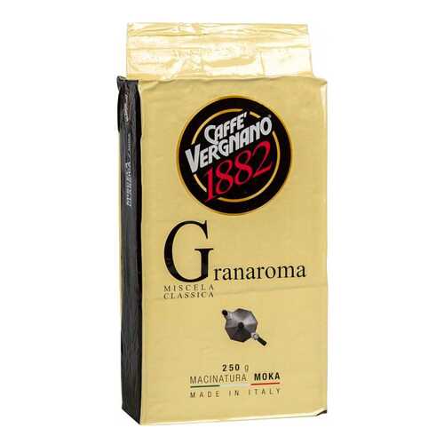 Кофе Caffe Vergnano granaroma жареный молотый 250 г в Да