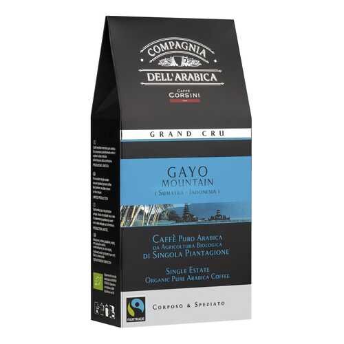 Кофе Compagnia Dell'Arabica Gayo Mountain Sumatra Indonesia молотый 250 г в Да