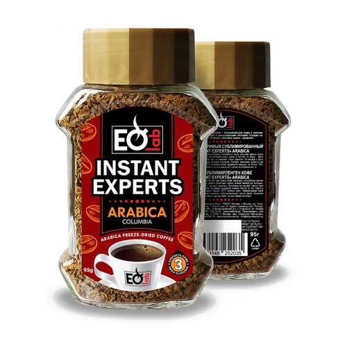 Кофе Espressolab Instant Experts Arabica Columbia растворимый 95 г в Да