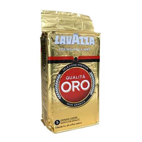 Кофе LavAzza Qualita ORO натуральный жареный молотый 125 г в Да