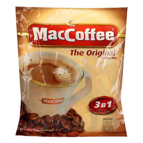 Кофе MacCoffee растворимый 3в1 20 г 25 штук в Да