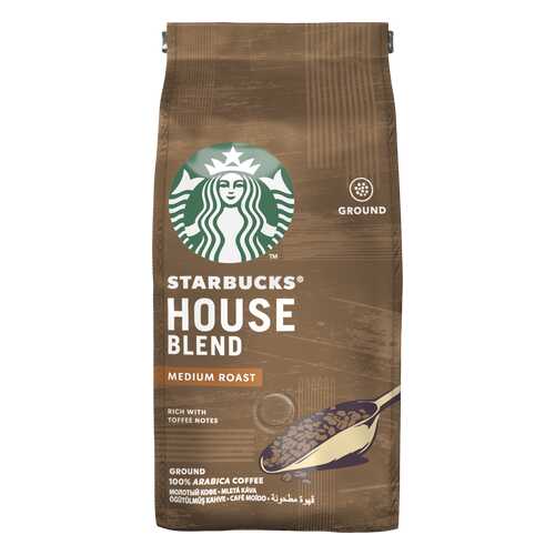 Кофе молотый Starbucks House Blend средней обжарки 200 г в Да