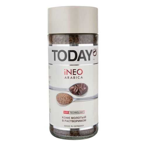 Кофе молотый в растворимом Today ineo arabica 95 г в Да