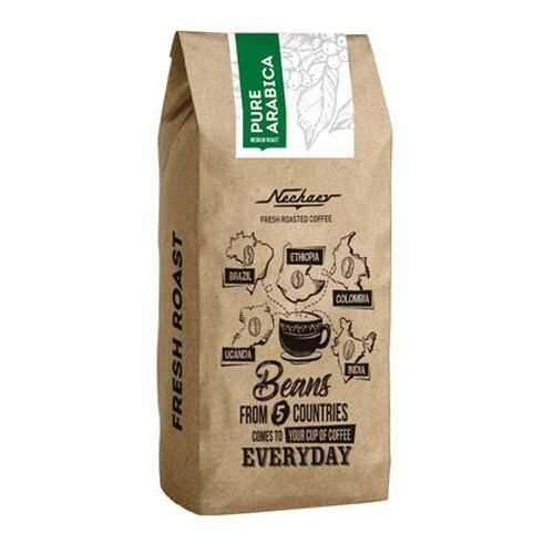 Кофе Nechaev Pure Arabica в зернах свежей обжарки 500 г в Да