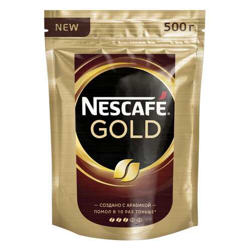 Кофе растворимый Nescafe gold кофе растворимый пакет 500 г в Да