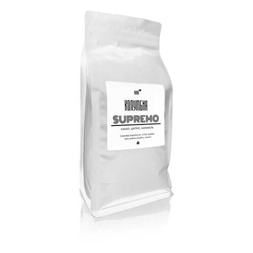 Кофе в зернах Black coffee beans Колумбия Сьюпремо, 1000 г в Да