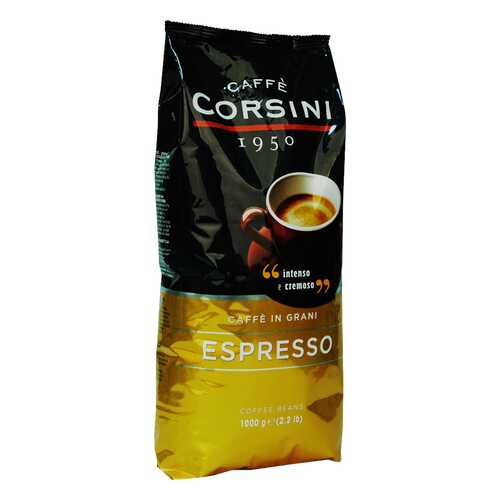 Кофе в зернах Caffe corsini espresso intenso cremoso 1 кг в Да