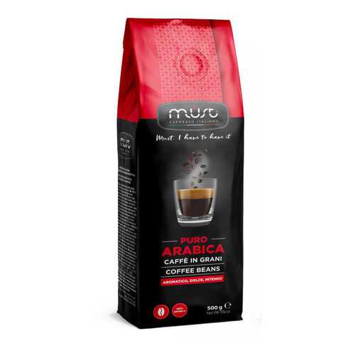 Кофе в зернах Must pure arabica 500 г в Да