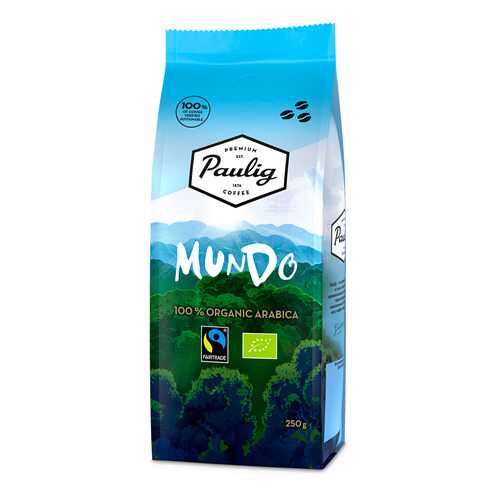 Кофе в зернах Paulig Mundo 250г в Да