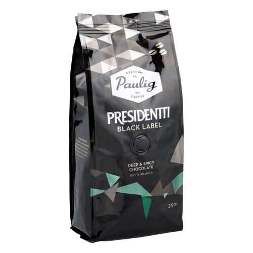 Кофе в зернах Paulig presidentti black label 250 г в Да