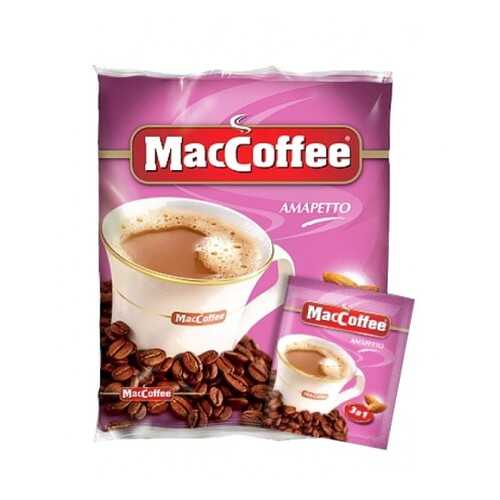 Кофейный напиток растворимый MacCoffee амаретто 3в1 25 г 18 штук в Да