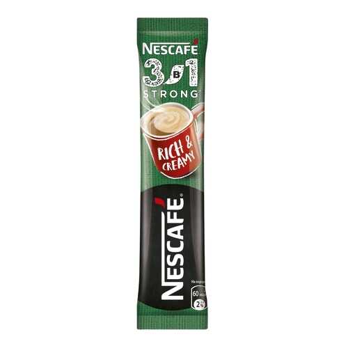 Крепкий кофе NESCAFE 3в1 растворимый порционный, 10 порций по 14.5г в Да