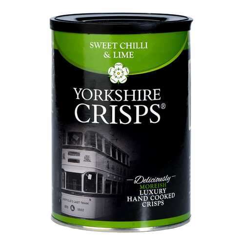 Чипсы картофельные Yorkshire Crisps со сладким чили и лаймом 100 г в Да