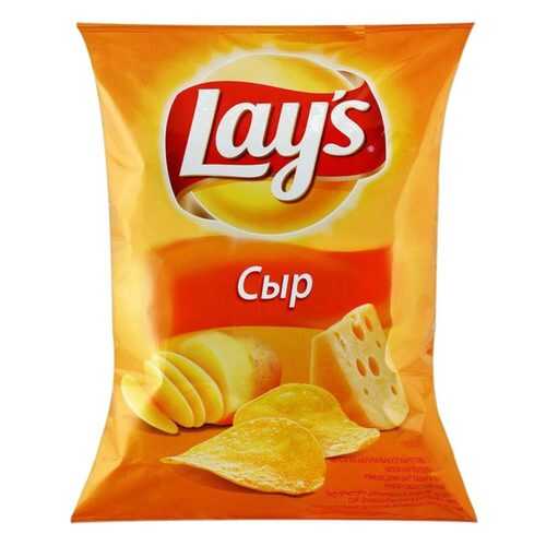 Чипсы Lay's из натурального картофеля сыр 90 г в Да