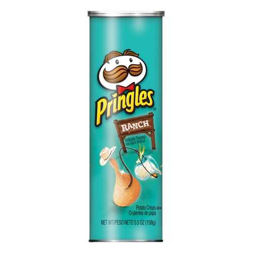 Чипсы Pringles ranch со вкусом соуса ранч 158 г в Да