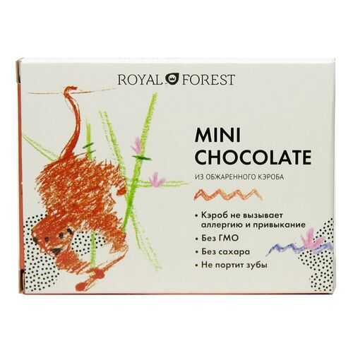 Шоколад Royal Forest из обжаренного кэроба 30г в Да