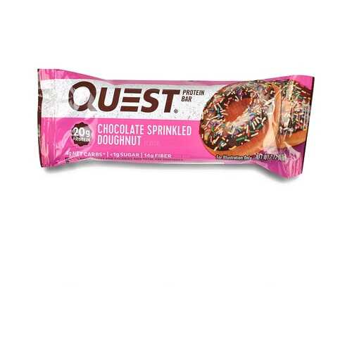 Батончик протеиновый Quest Bar Chocolate Sprinkled Doughnut Пончик Донат 60г США в Да