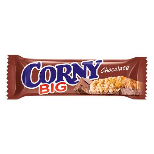 Corny BIG Злаковая полоска с молочным шоколадом 24 штуки по 50 г в Да