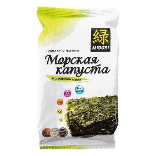 Морская капуста Midori в оливковом масле 5 г в Да