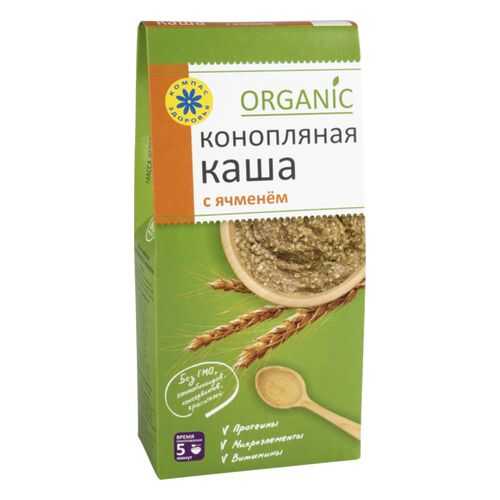 Каша конопляная Компас здоровья organic с ячменем 250 г в Да