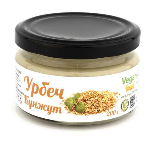 Урбеч Vegan-food из семян белого кунжута 200 г в Да