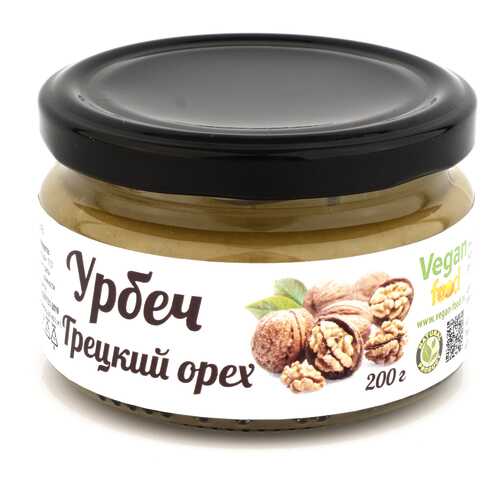 Урбеч Vegan-food из ядер грецкого ореха 200 г в Да