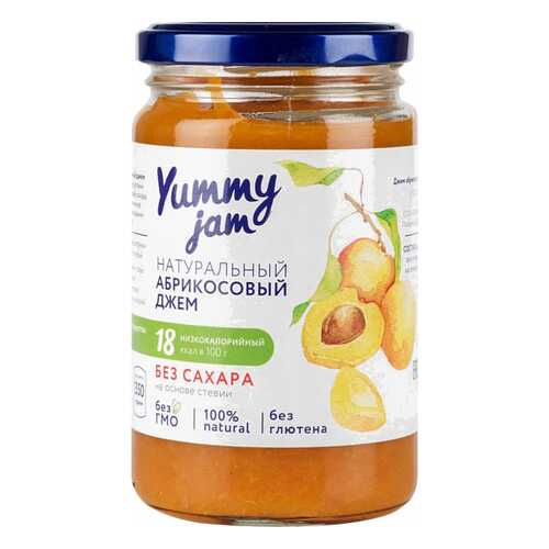 Джем абрикосовый Yummy jam без сахара 350 г в Да