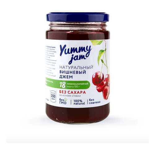 Джем Yummy jam вишневый без сахара 350 г в Да