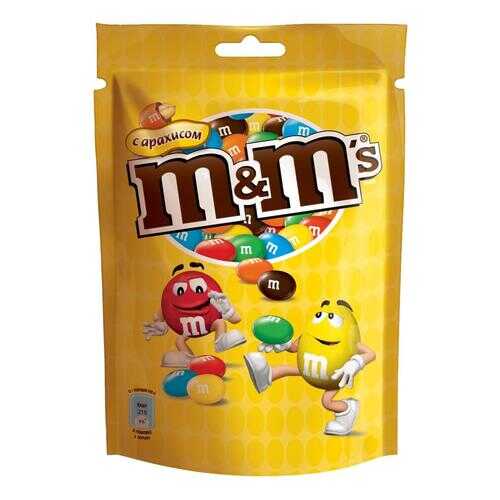 M&M`s конфеты Арахис 130 гр 5 упаковок в Да