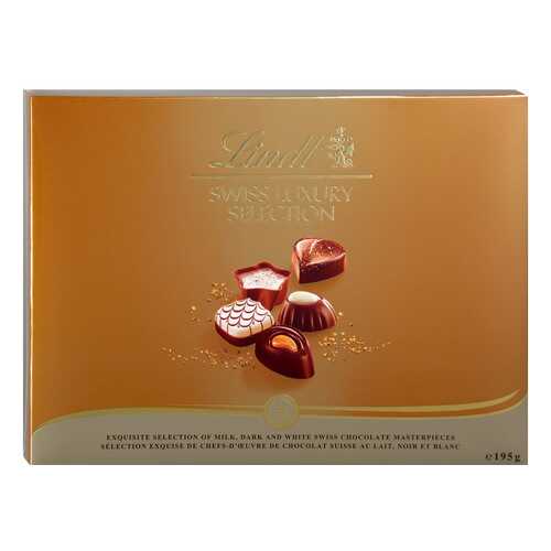 Набор шоколадных конфет Lindt Swiss Luxury ассорти 195 г в Да