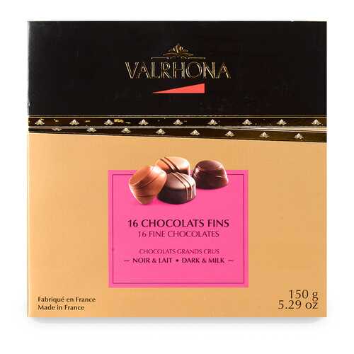 Шоколадные конфеты Valrhona Ассорти 150г Франция в Да