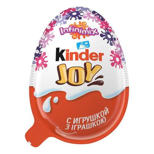 Кондитерское изделие Kinder Joy с игрушкой Инфинимикс 20 г в Да