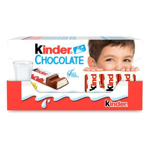 Шоколад Молочный Kinder Chocolate 100 г в Да