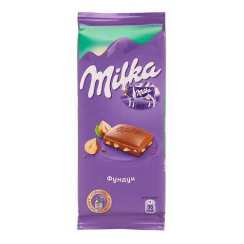 Шоколад молочный Milka фундук 90 г в Да