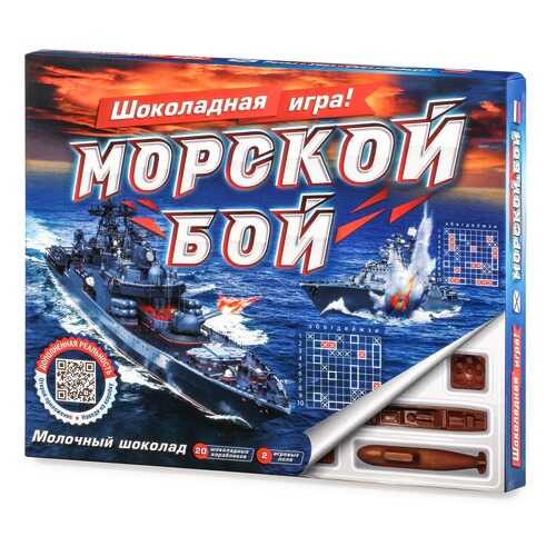 Шоколадная игра Вкусные идеи морской бой 180 г 28х22х2 Россия в Да