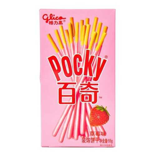 Палочки Glico Pocky со вкусом клубники 55 г в Да