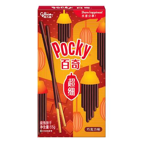 Палочки Glico Pocky со вкусом шоколада 55 г в Да