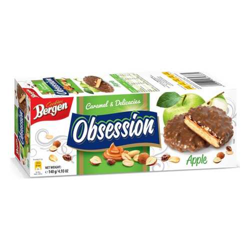 Печенье BERGEN Obsession Apple 140г в Да