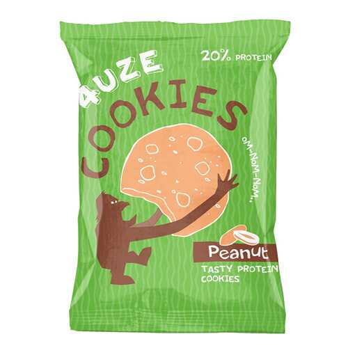 Печенье Fuze cookies вкус арахис 40 г в Да