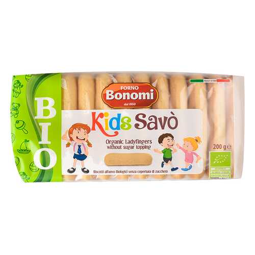 Печенье Savoiardi Kinder сахарное bio 200 г в Да