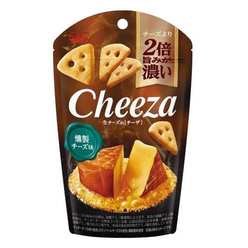 Печенье-снек Glico Cheeza с копченым сыром 40 г в Да