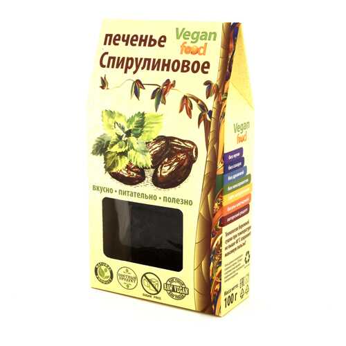 Печенье Vegan-food спирулиновое 100 г в Да